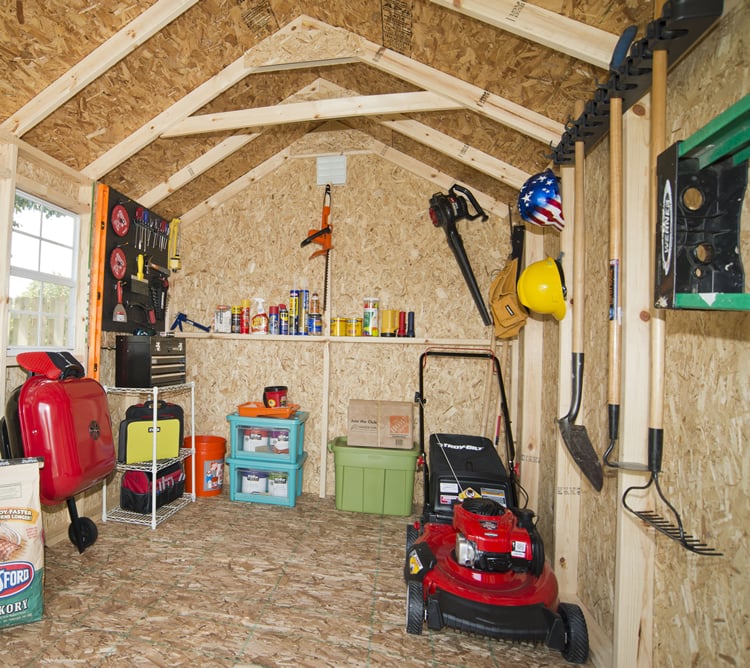 buy pegboards for sheds