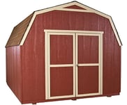 gambrel wood sheds