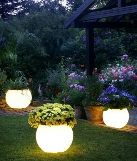 backyard lantern ideas