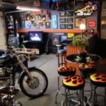 motorcycle man cave sheds