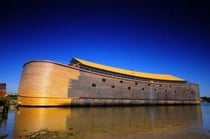 noah's ark made out of wood