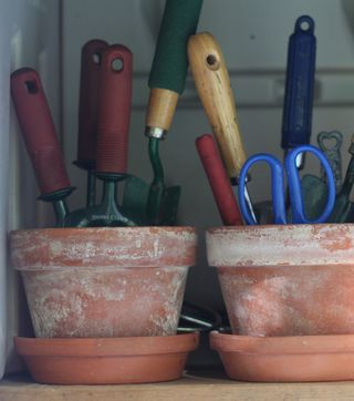 pots storage of tools