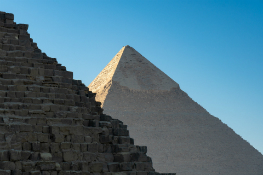 photo of pyramids