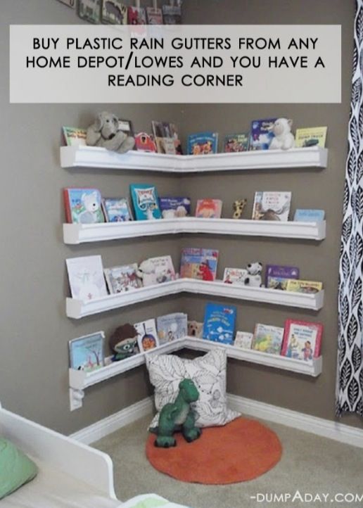 Add a reading nook to your Kid Cave. Source: Restoration Beauty.